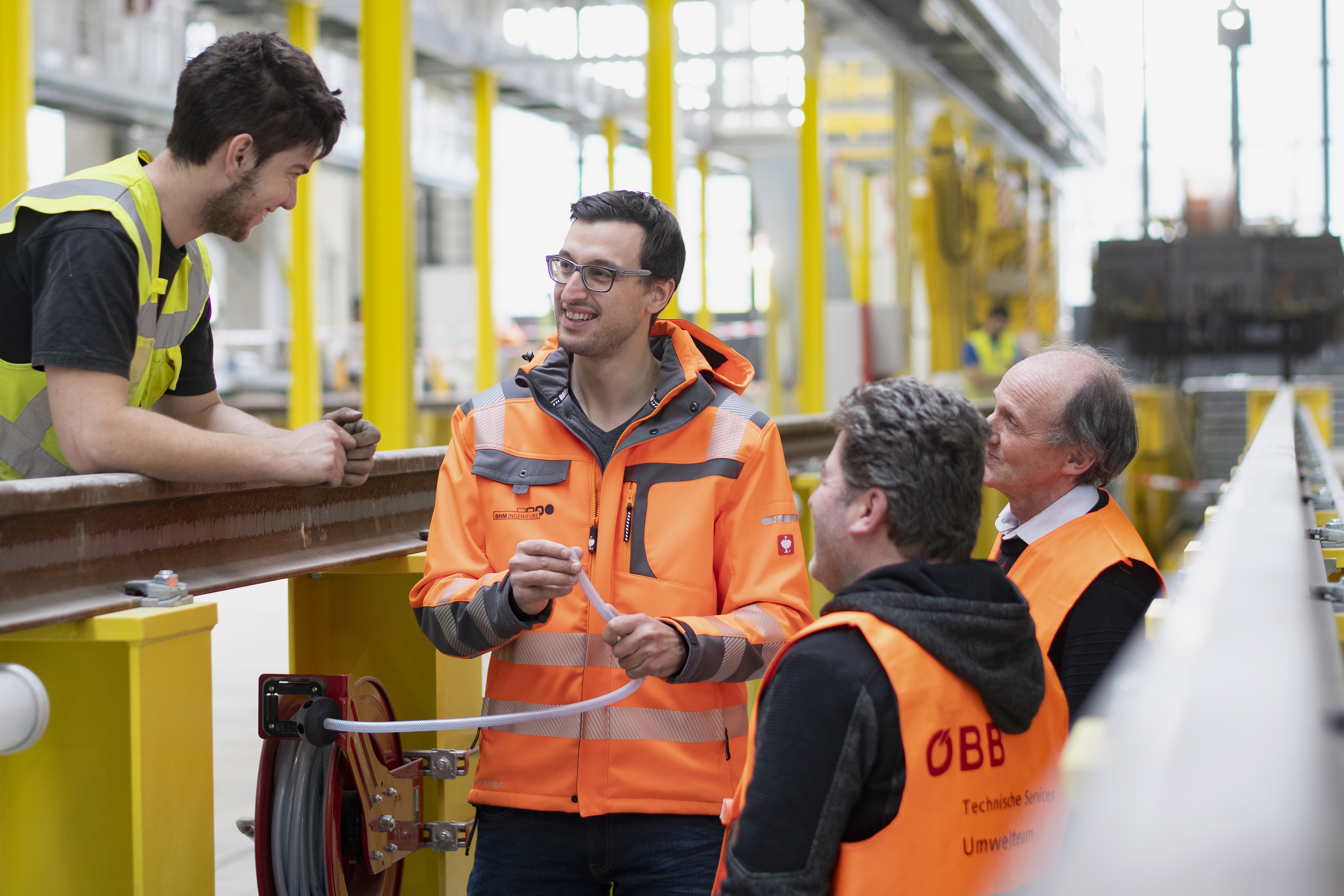 Auf der Baustelle