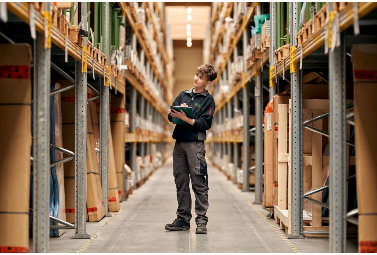 Lehrberuf: Betriebslogistikkauffrau/-mann
